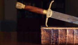 Sword On Old Bible