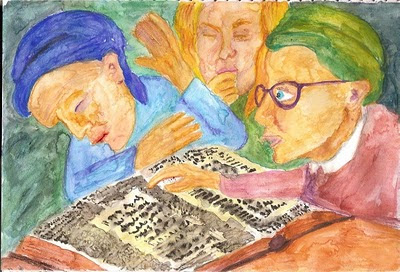 classic Talmud pic with women scholars