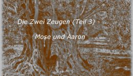 Die Zwei Zeugen (Teil 3) – Mose und Aaron