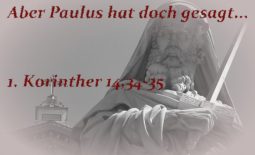 Paulus-1-korinther-14-34-35
