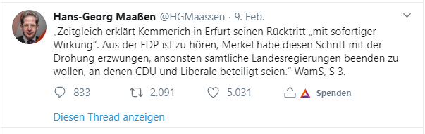 politischer Orkan